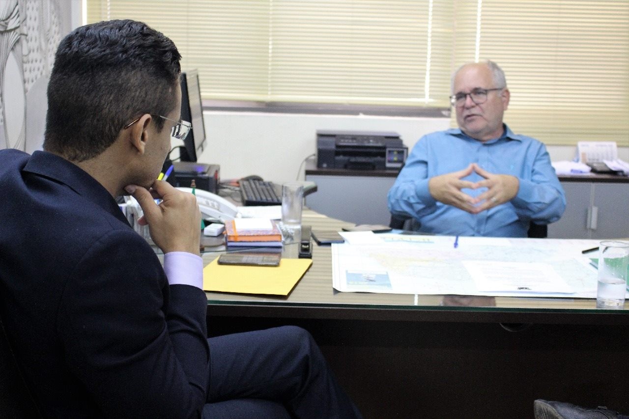 Reunião com diretor do DER