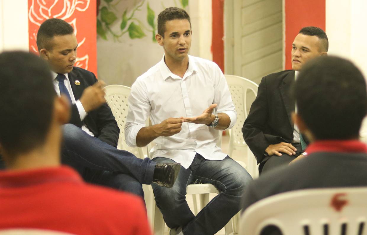 Reunião com amigos em Areia Branca