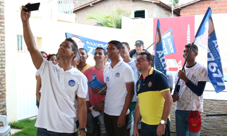 Pré-candidato pelo Solidariedade, Allyson Bezerra visita 4 cidades do Agreste Potiguar